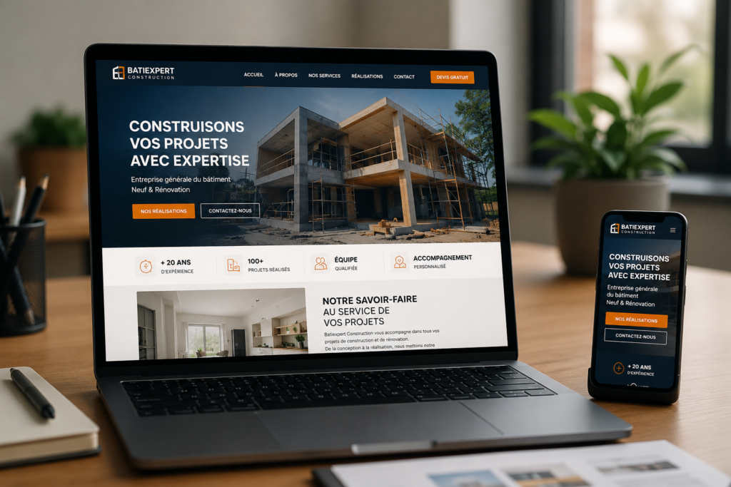 photo creation de site